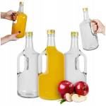 5x klaasist "gallon Ucho" pudel 1,75l