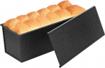 Pullmani leivavorm kaanega 13x4 2.2lb must, 1 tk