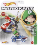 Mattel Hot Wheels Color Changers Mario Kart Baby Luigi Sneeker GBG25 / HDB2
