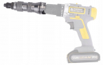 Needip&uuml;stoli adapter akutrellile, 3,2&ndash;6,4 mm, kohver