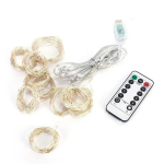 LED-valguskett, 200 LED-i, soe valge, magamistubadesse, pulmadesse