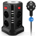 Sameriver 8-pesaga pikendusjuhe USB-ga, 2 m