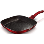 Berlinger Haus grillpann Metallic Line Burgundy Edition BH/1271N, punane/must, 28 cm