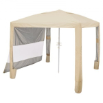 Rannatelk VEVOR, 240 x 240 cm, khaki-pruun