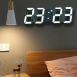 LED-seinakell, 3D digitaalne, suur, USB-toitega