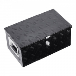 Veokikasti t&ouml;&ouml;riistakast, 50.8x30.5x24.1 cm, must, alumiiniumist hoiukast