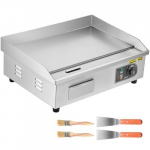 Elektriline grillplaat 53.5x30 cm roostevaba teras, sile grillpind