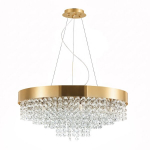 Rippvalgusti Toolight App1787-16Cp 60Cm Brush Gold 60X60X90CM