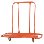 Kipsplaadi transpordik&auml;ru kuni 1000 kg ratastega, oranž, 1 tk.