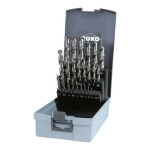 Puurikomplekt RUKO 9 mm 13 mm 10 mm 6 mm 3 mm 7 mm 12 mm 5 mm 4 mm 2 mm 8 mm 1,5 mm 2,5 mm 3,5 mm 4,5 mm 5,5 mm 1 mm 11 mm 8,5 m