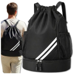 Must spordiseljakott&ndash;kott n&ouml;&ouml;rsulguriga treeninguks