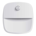 Liikumisanduriga LED lamp, valge, 1 tk.
