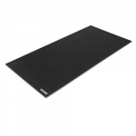 Maadlusmatt, 300x150x3 cm, must, veekindel PVC