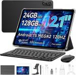 Tahvelarvuti Blackview Mega 2 12" 2K FHD+,24GB+128GB,4G LTE 5G WiFi,Gemini AI,9000mAh/Android 15/Widevine L1 - Hall