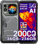 Telefon Blackview XPLORE 1 Pro 5G 20000mAh 36GB+256GB/2TB Android 15 6.78" NFC/AI/Dual SIM - Must