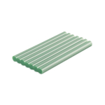 Bradas metallikrohelised kuumliimikangid 7&times;100 mm &ndash; 7 tk