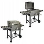 Aiagrill ratastega ja kaanega BBQ Premium, 139x61,5x108 cm