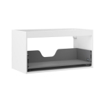 Valamukapi korpus Mexen Box-A, 90 cm, 1 sahtel, valge matt