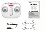 Droon X26 SYMA RC kaugjuhtimispuldiga, must