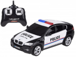 Kaugjuhitav politseiauto BMW X6, must