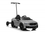 Laste elektriauto BMW M5 lisaplatvormiga, h&otilde;bedane lakitud