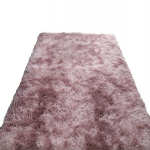 Roosa pehme pl&uuml;&uuml;&scaron;ist shaggy vaip 120x170 cm
