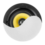 Power Dynamics KVCS5 HQ madala profiiliga laek&otilde;lar, 2-suunaline, 5,25" valge