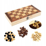 Lauam&auml;ng Male, Kabe ja Backgammon, puidust, Stalo žaidimas &scaron;achmatai ir &scaron;a&scaron;kės medinis didelis su triktrak