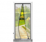 Design4door magnetiline s&auml;&auml;sev&otilde;rk uksele 65 &times; 210 cm, must