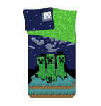 Jerry Fabrics laste voodipesukomplekt Minecraft &bdquo;Sssleep Tight&ldquo; 140x200, 2 tk.
