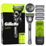 Gillette Labs meeste habemenuga, 5 raseerimispead, seinakinnitus ja reisikott