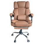 MASTER PRESTIGE &ouml;konahast p&ouml;&ouml;rlev kontoritool jalatoe ja massaažipadjaga - kohviv&auml;rvi