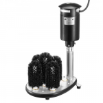 Klaasipesur, Elektriline 5-harjaga baariklaasi puhastaja, 33.1x21.3x47.3 cm, Roostevaba teras