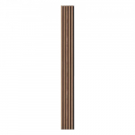 Akustilised seinapaneelid, 240x20x2.1 cm, p&auml;hkel, MDF