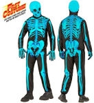 "NEON SKELETI KIIRUSKOST&Uuml;&Uuml;M" (jope, p&uuml;ksid, kindad, mask)