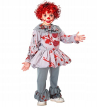 Halloweeni &otilde;udusklouni kost&uuml;&uuml;m lastele 104