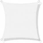 Varikatus, veekindel, nailon, 3x3 m, valge