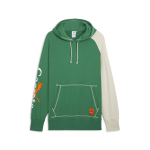 PUMA meeste vabaaja dressipluus PUMA X CARROTS Graphic Hoodie TR - 62744586, roheline, S