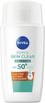 P&auml;ikesekaitsekreemid NIVEA Derma Skin Clear Daily UV Fluid SPF 50+ matistav, poore ahendav, rasusele nahale