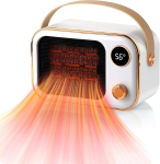 PTC mini ventilaator soojendi, valge, 1200W