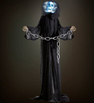 Helisensoriga aktiveeritav "ANIMEERITUD GROOMY L&Otilde;IKUR VALGUSEGA P&Ouml;&Ouml;RLEVA PEA JA HELIGA" 162 cm