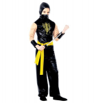 "V&Otilde;IMAS NINJA" (kapuutsiga mantel, lihaselised k&auml;ed, p&uuml;ksid, v&ouml;&ouml;)
