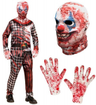 "Kurja klouni kiirkost&uuml;&uuml;m" (jope, p&uuml;ksid, kindad, mask)