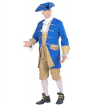 "KOLONIAALMEEES" (vestiga jakk, turban, p&uuml;ksid, m&uuml;ts, kingapandlad)