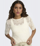 JDY Naiste pullover 15347239*01, nat 5715869110474