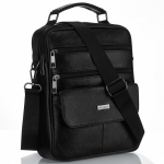 Meeste ehtsast nahast kott Rovicky, must