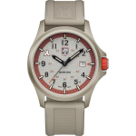 Meeste k&auml;ekell Luminox Xb.3717 beež silikoonrihm
