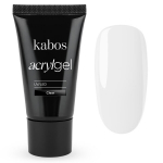 Kabos Gel Acrilico 2in1 UV/LED Clear, 30g &ndash; professionaalne l&auml;bipaistev akr&uuml;&uuml;lgeel, maksimaalne tugevus ja kontroll