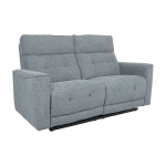 Lamamistool-diivan Home4You BOSCO 2-kohaline elektrilise mehhanismiga, sinakashall