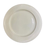 &Otilde;htus&ouml;&ouml;gi taldrik Home4you ARDEN D31 cm valge keraamika, n&otilde;udepesumasinas pestav